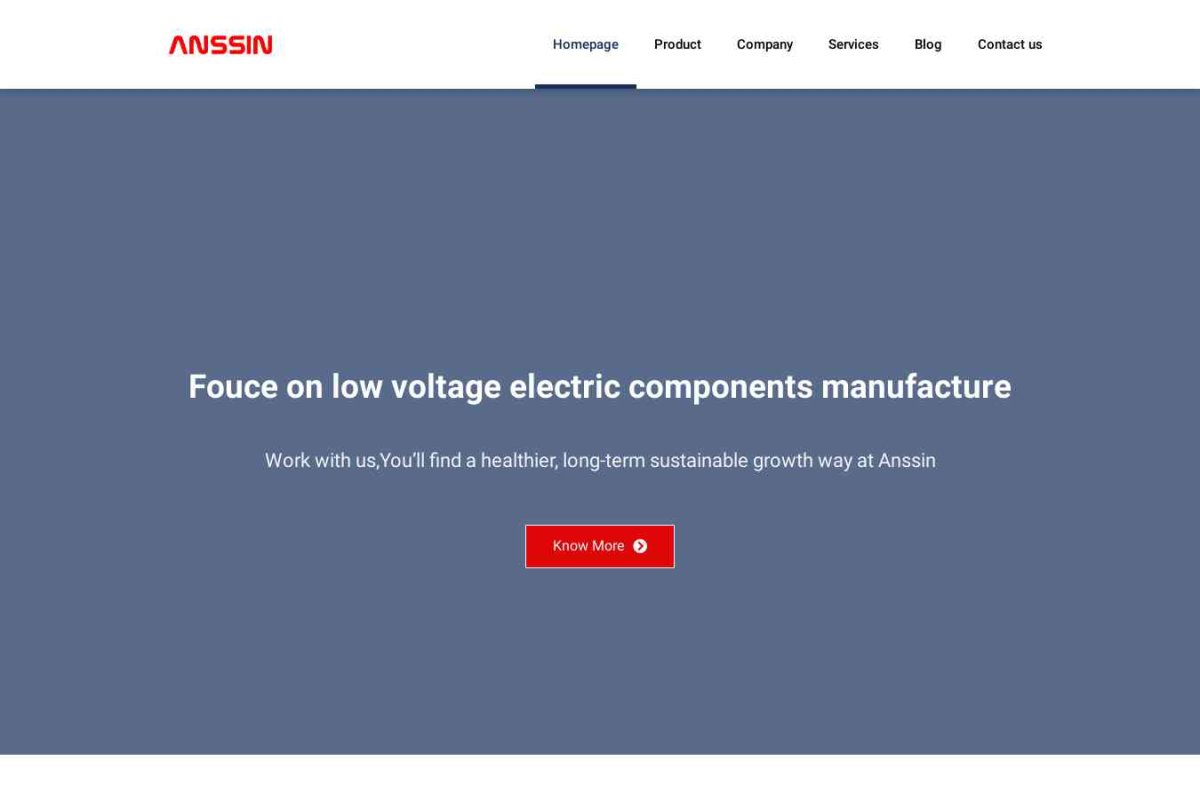 Anssin Electrical Co.,Ltd