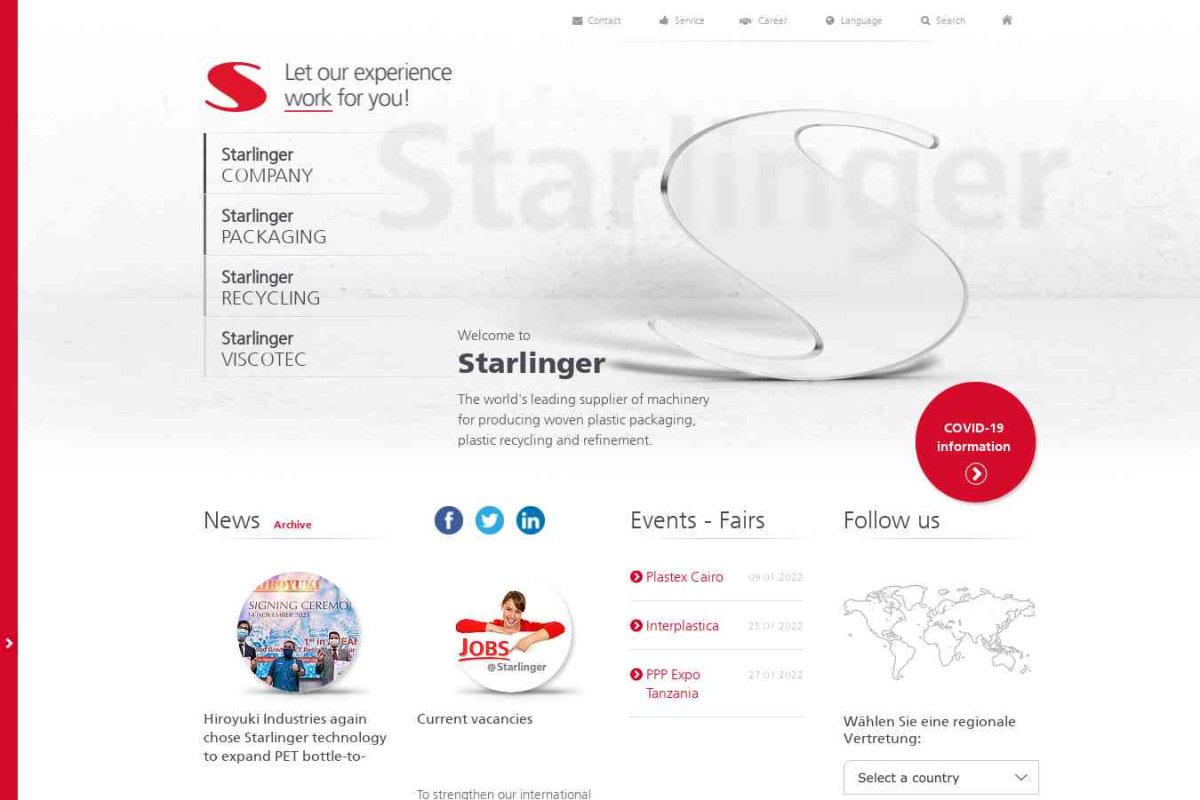Старлингер, торгово-производственная компания, представительство в г. Москве