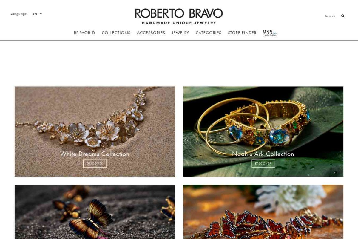 Roberto Bravo, сеть ювелирных салонов