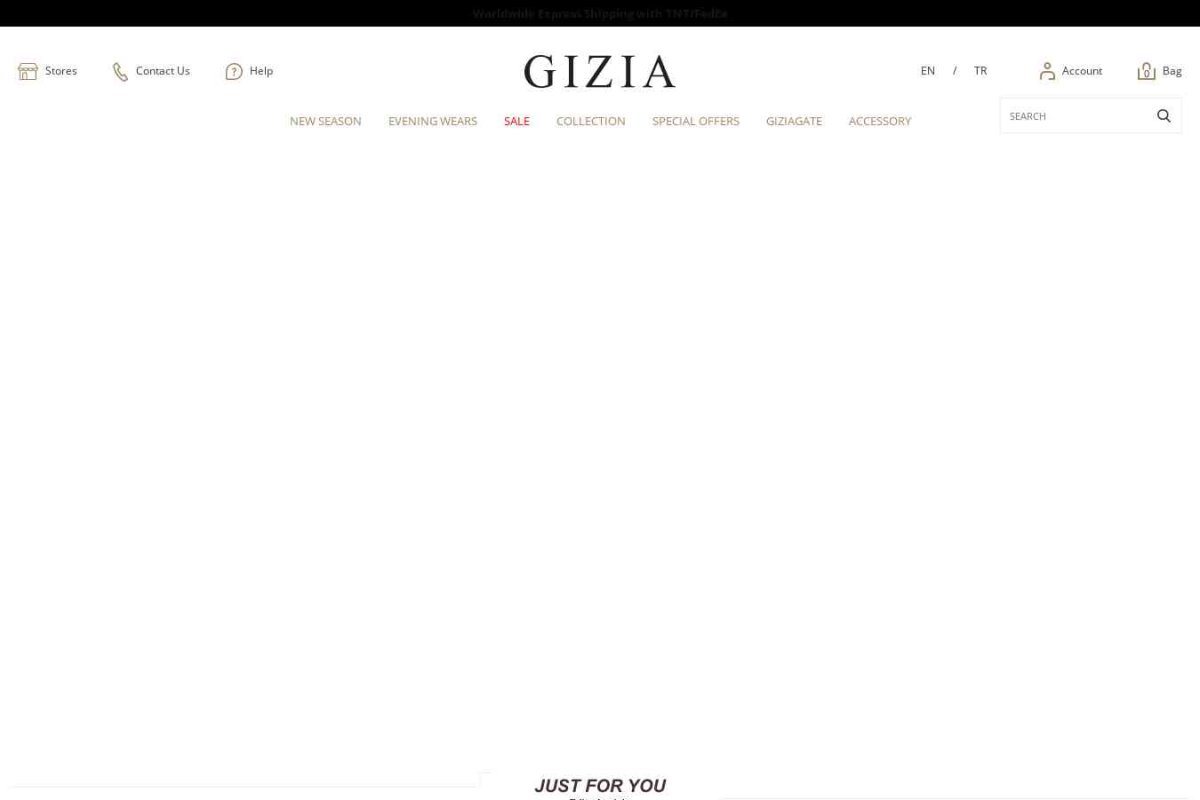 Gizia, сеть бутиков женской одежды
